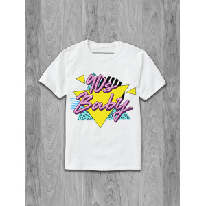Tricou 90's Baby art